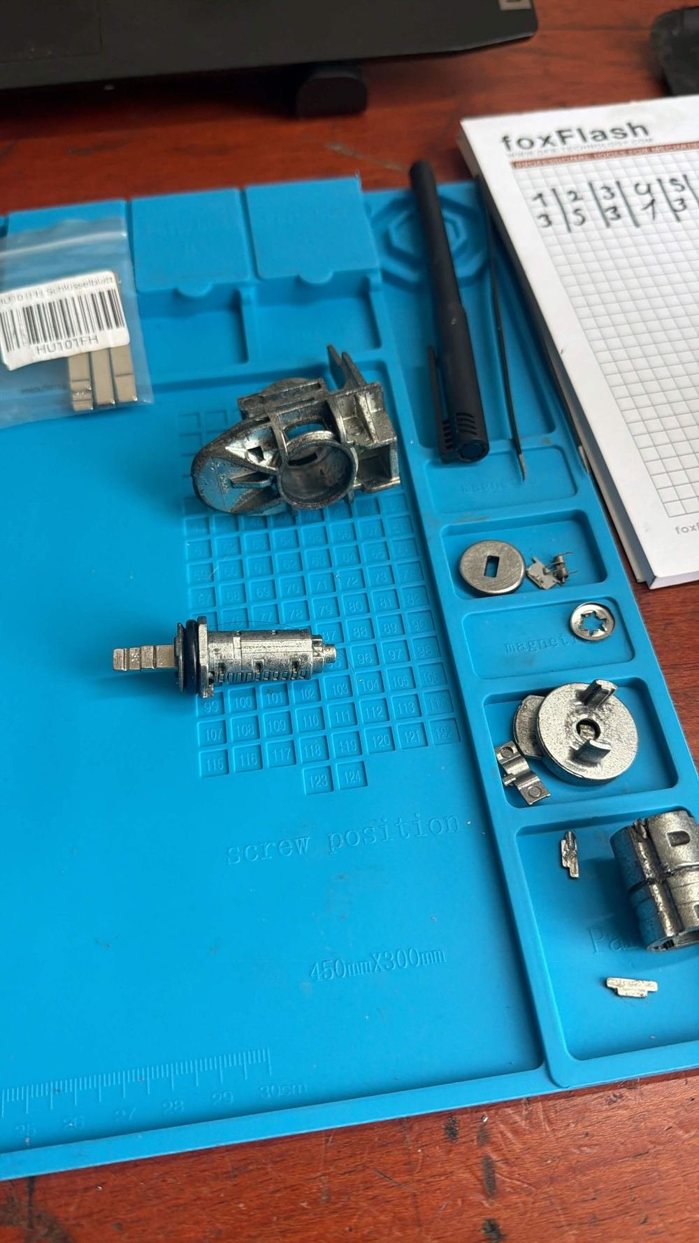 Changement de barillet et commutateur d'allumage — GY Coding